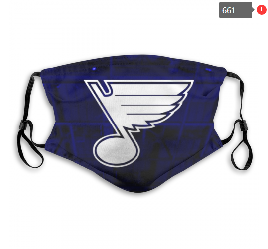NHL St.Louis Blues #5 Dust mask with filter